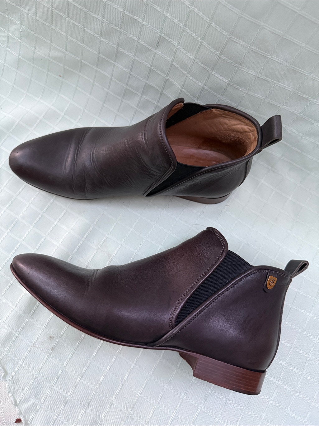Vintage Chloe Chukka Boots - Dark Brown Leather